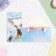 Money envelope "Happy Your Wedding Day!" glitter, pigeons, 17x8.5 cm