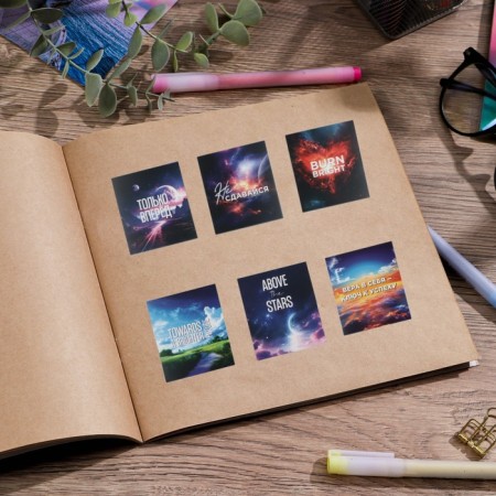 Set of stickers "Heaven", 6 x 7 cm, 50 pcs-6