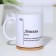 Name mug, sublimation "Leshad", with application