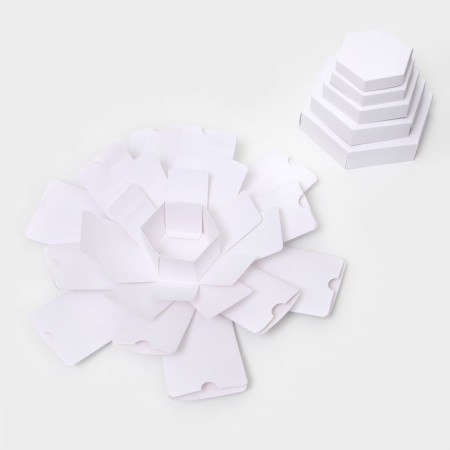 Surprise box of the cash, white, 42 x 39.3 cm-4