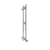 The heated towel rail "Sanprise" duet circle, 100x1200 mm, left, chrome