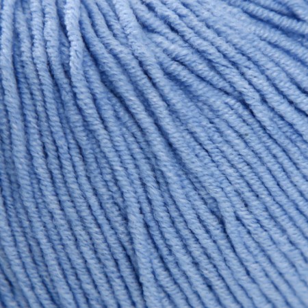 Yarn "jeans" 55% cotton, 45% acrylic 160m/50g (15 blue)-2