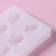 Mold Dolyana "Angels", silicone, 12.5 × 8.5 × 1.5 cm, white color