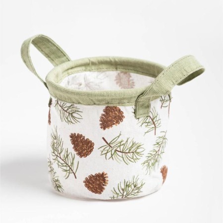Textile basket "Christmas" 14x12cm-1