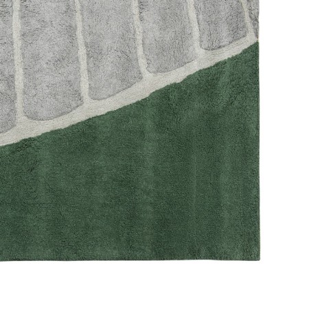 Cotton carpet with Tea Plantation Terra, size 200x300 cm-5