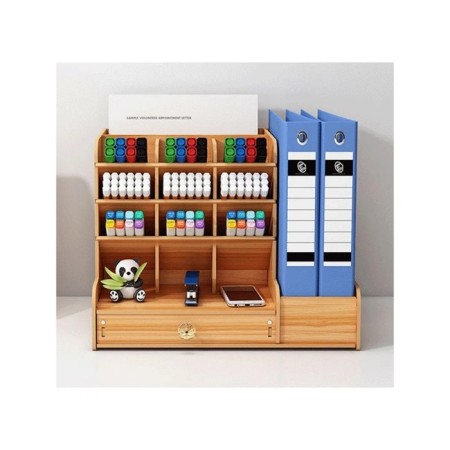 Organizer - Table Devente stand. Magnat 33 x 26 x 26 cm, MDF, pine, cardboard box-10