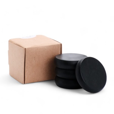 A set of massage stones from basalt, 4 pcs, 7 cm-5
