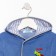 Dark blue/dinosaurus robe, height 110, Makra, 100% cotton
