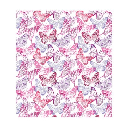 A set of napkins for setting the table "Bright butterflies", rectangular, size 32x46 cm, 4 pcs-2