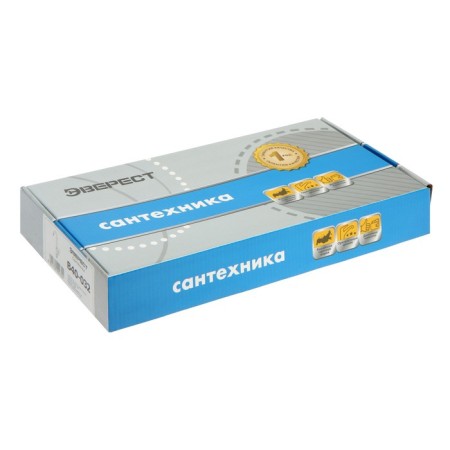 Comer for the kitchen "Everest" B40-032, single-leaf, pour 139 mm, chrome-5