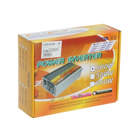 Voltage converter 12/220 V, 300 W, USB output-13