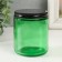 Bank for candles glass with a “coniferous forest” lid 8.8x7x7 cm