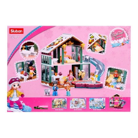 Constructor Pink Dream "A Suburban House with a Basin", 439 details-5