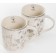A set of mugs BALSFORD Armita, new bone porcelain, 380 ml