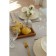 The tablecloth "Ethel" 240x165 cm, col. gray-blue, 100% cotton, 163 g/m2