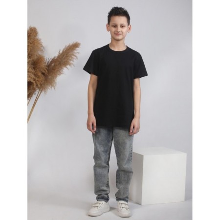 Teenage t -shirt, size 36, black color