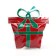 New Year. Drysteu sweets in the form of "Gift" 50 g.
