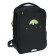 Youth backpack 41.5 x 29 x 18 cm, Grizzly, ergonomic back, laptop compartment, black