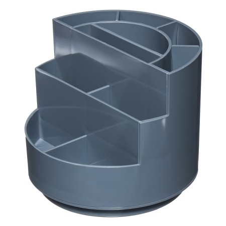 Organizer stand for the Erichkrause Mini Burger, Classic office, rotating, gray-1