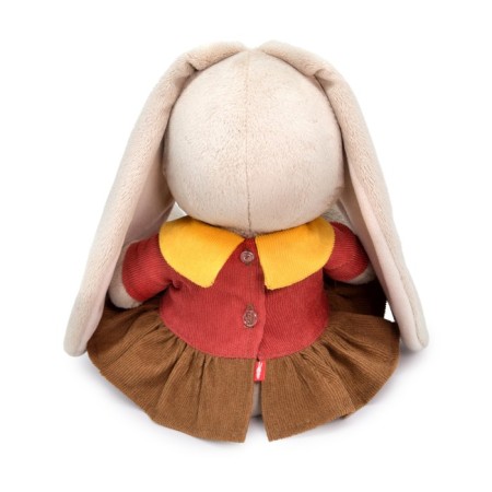 Soft toy "Bunny mi in a dress with a yellow collar", 23 cm-7