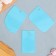 A set of confectionery spatulas 11.5 × 8 cm, 11.2 × 6.5 cm, 10 × 7 cm "Yummy", 3 pcs