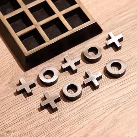 Game desktop "Crosses-nolics" 13x13 cm, manpower, steel-3
