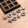 Game desktop "Crosses-nolics" 13x13 cm, manpower, steel