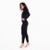 Female thermal underwear (leggings), black color, size 42-44 (s)