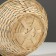 Wicker basket, bamboo, natural color, low