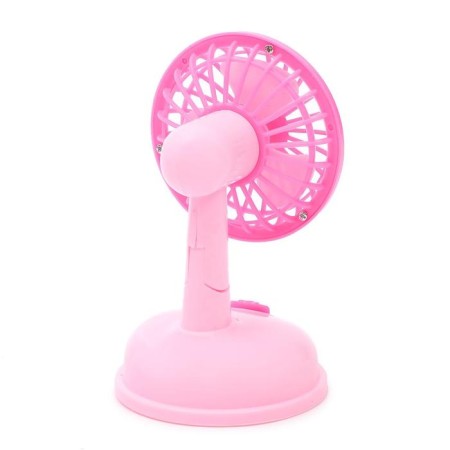 Household appliances "Fan", works from batteries, color mix-2