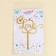 Topper "Love", Color Gold