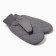 Women's mittens minku, gray color, 24 cm