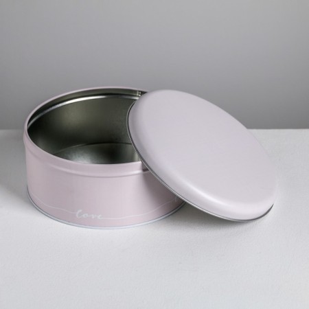 A set of gift tin boxes "Happy", 17 x 17 x 8 cm-2