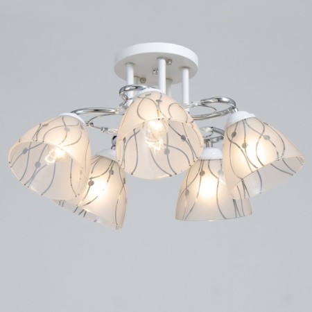 Avtal chandelier 5he27 40W Belo-chromium 58x58x27 cm Bayerlux-1