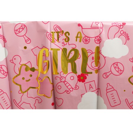 IT’s A Girl tablecloth!, 137 × 183 cm-4