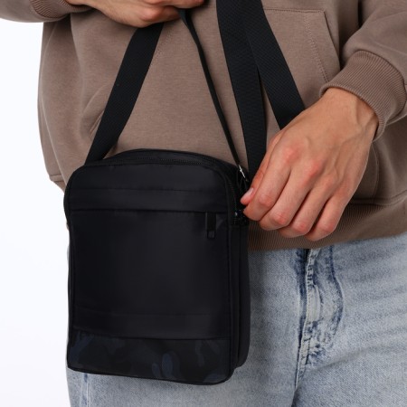Male Bag 20*8*23, 2 Rightning Department, 3 N/K, Black-7