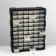 Organizer Universal "Box" 60 seats, plastic, 38.5 × 16 × 47.5 cm, black color black