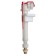 The inlet valve for the tank Alcaplast a18, 3/8 ", with the lower eyeliner and metal thread