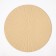 Serving napkin on the table "Ra", d = 36 cm, beige color
