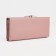 Women's wallet on magnets, pink color