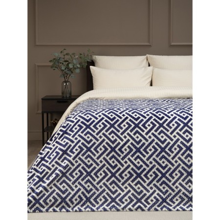 Texrepublic blanket, size 150x200 cm, blue color