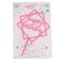 Topper "Happy Birthday", pink color