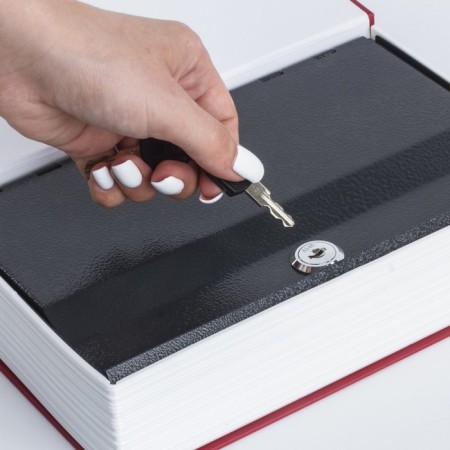 Safe-book "Examiner", 5.5x15.5x24 cm, key castle-3