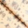 Packaging paper "Christmas toys", brown craft, 80 g/m2, 50 x 70 cm