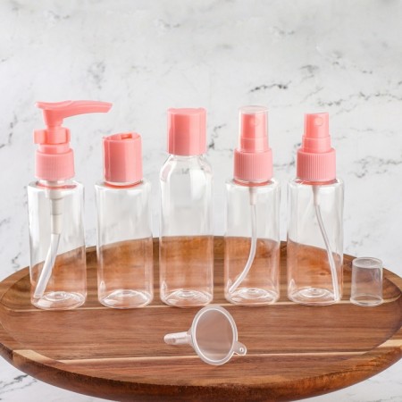 Storage set, in a case, 6 items, transparent color/mix-2