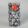 Set of balls plastic D-4 cm, 30 pcs "Melody" Ornament, Gray