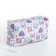 Cosmetic bag with lightning, white/multi -colored color