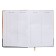 Leduced Diary A5, 160 sheets, Devente. Wild CAT, solid cover of artificial leather with foam rubber, color cut, block 70 g/m2, orange