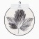 Bathroom mat Ethel Natural Print 57x57 ± 2cm cm, 100% p/e, velor