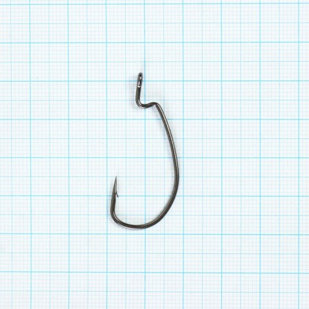 Hooks Volzhanka Worm Hook No. 1/0, 10 pcs-1